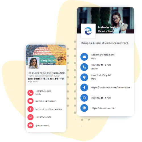 Beskontaktne digitalne posjetnice